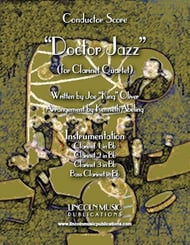 Doctor Jazz (for Clarinet Quartet) P.O.D. cover Thumbnail